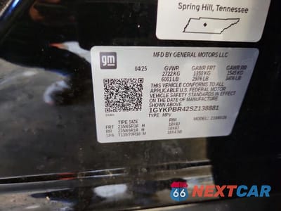 Zdjęcie 13 z 13 samochodu: 2025 CADILLAC XT6 LUXURY VIN:1GYKPBR42SZ138881 - miniatura