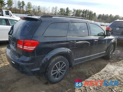 Trzecie zdjęcie samochodu z tyłu: 2018 DODGE JOURNEY SE VIN:3C4PDCAB4JT183962 - miniatura