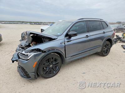 2022 VOLKSWAGEN TIGUAN SE R-LINE BLACK 3VVCB7AX9NM097698 - główne zdjęcie licytacji z USA - miniatura