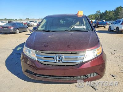 Piąte zdjęcie samochodu w środku: 2012 HONDA ODYSSEY EXL VIN:5FNRL5H69CB033315 - miniatura