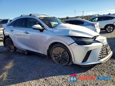 Czwarte zdjęcie samochodu z boku: 2024 LEXUS RX 350H PREMIUM VIN:2T2BBMCA1RC055716 - miniatura