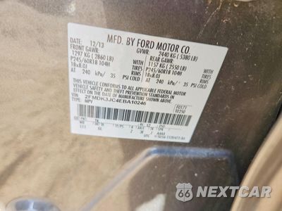 Zdjęcie 13 z 13 samochodu: 2014 FORD EDGE SEL VIN:2FMDK3JC4EBA10246 - miniatura