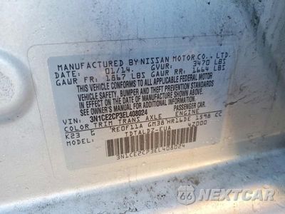Zdjęcie 21 z 22 samochodu: 2014 NISSAN VERSA NOTE SV VIN:3N1CE2CP3EL408024 - miniatura