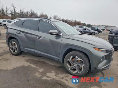 Czwarte zdjęcie samochodu z boku: 2023 HYUNDAI TUCSON LIMITED VIN:5NMJECAE7PH233529 - miniatura