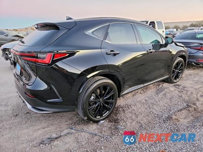 Trzecie zdjęcie samochodu z tyłu: 2024 LEXUS NX 350 LUX VIN:2T2KGCEZ6RC053748 - miniatura