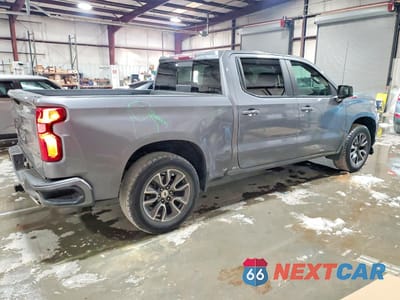 Trzecie zdjęcie samochodu z tyłu: 2019 CHEVROLET SILVERADO K1500 RST VIN:3GCUYEED4KG257535 - miniatura