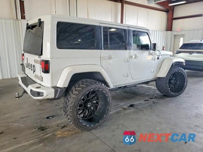 Trzecie zdjęcie samochodu z tyłu: 2015 JEEP WRANGLER UNLIMITED SAHARA VIN:1C4BJWEG1FL643527 - miniatura