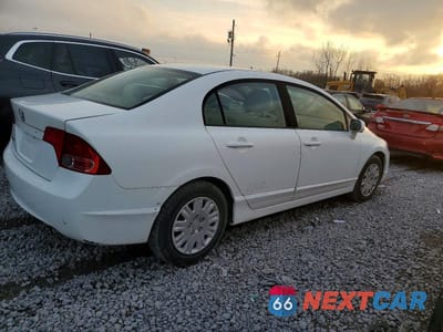 Trzecie zdjęcie samochodu z tyłu: 2008 HONDA CIVIC GX VIN:1HGFA46568L000842 - miniatura