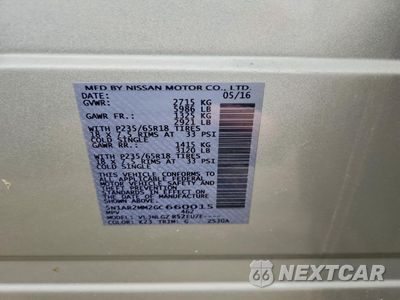 Zdjęcie 13 z 13 samochodu: 2016 NISSAN PATHFINDER SL VIN:5N1AR2MM2GC660015 - miniatura