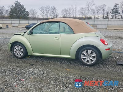 Drugie zdjęcie samochodu z przodu: 2008 VOLKSWAGEN NEW BEETLE CONVERTIBLE S VIN:3VWPG31Y18M417262 - miniatura