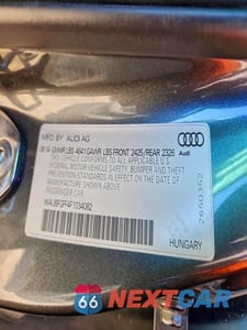 Zdjęcie 12 z 12 samochodu: 2015 AUDI S3 PREMIUM PLUS VIN:WAUBFGFF4F1034082 - miniatura