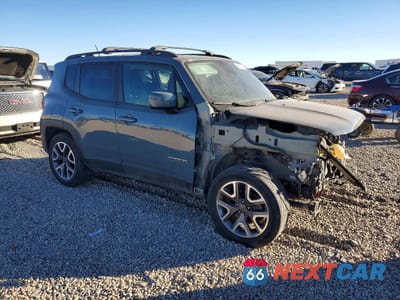 Czwarte zdjęcie samochodu z boku: 2017 JEEP RENEGADE LATITUDE VIN:ZACCJBBB9HPF55507 - miniatura