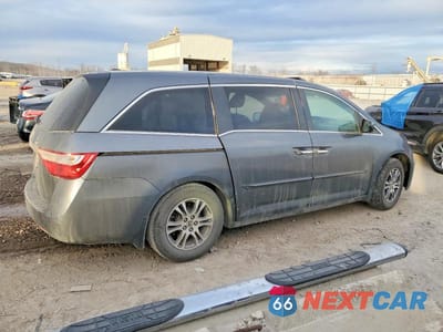 Trzecie zdjęcie samochodu z tyłu: 2013 HONDA ODYSSEY EXL VIN:5FNRL5H61DB034069 - miniatura