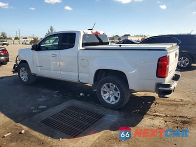 Trzecie zdjęcie samochodu z tyłu: 2021 CHEVROLET COLORADO LT VIN:1GCHSCEA3M1270758 - miniatura