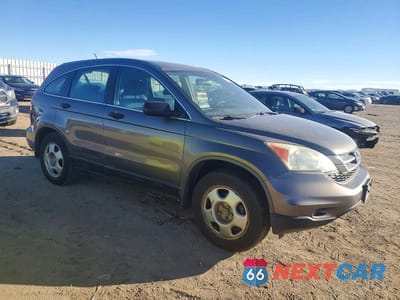 Czwarte zdjęcie samochodu z boku: 2010 HONDA CR-V LX VIN:5J6RE3H36AL019803 - miniatura