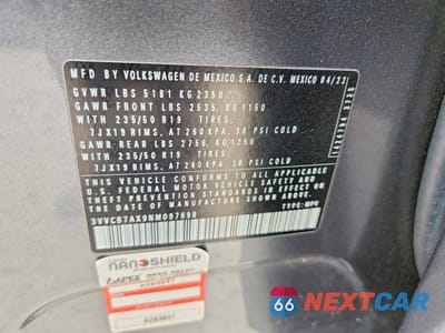 Zdjęcie 13 z 13 samochodu: 2022 VOLKSWAGEN TIGUAN SE R-LINE BLACK VIN:3VVCB7AX9NM097698 - miniatura