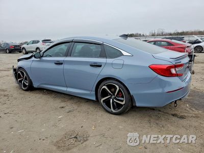 Drugie zdjęcie samochodu z przodu: 2022 HONDA ACCORD HYBRID SPORT VIN:1HGCV3F23NA017645 - miniatura