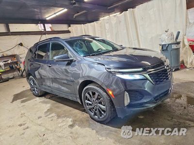 Czwarte zdjęcie samochodu z boku: 2022 CHEVROLET EQUINOX RS VIN:2GNAXWEVXN6153286 - miniatura
