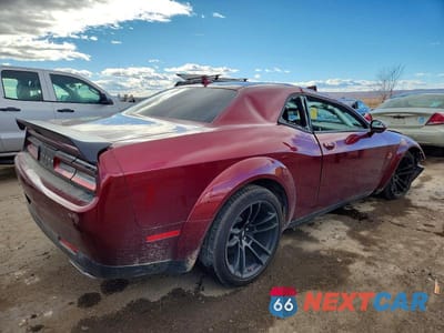 Trzecie zdjęcie samochodu z tyłu: 2020 DODGE CHALLENGER R/T SCAT PACK VIN:2C3CDZFJ7LH122316 - miniatura