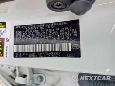 Zdjęcie 12 z 12 samochodu: 2023 TOYOTA CAMRY SE NIGHT SHADE VIN:4T1T11AK5PU113537 - miniatura