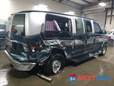 Trzecie zdjęcie samochodu z tyłu: 1995 FORD ECONOLINE E150 VAN VIN:1FDEE14N3SHB63485 - miniatura