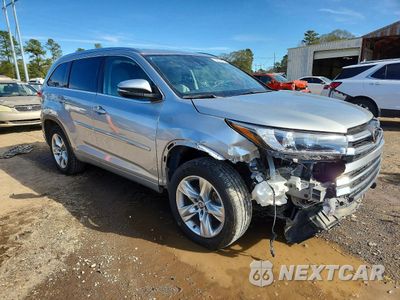 Czwarte zdjęcie samochodu z boku: 2017 TOYOTA HIGHLANDER LIMITED VIN:5TDYZRFH6HS195511 - miniatura