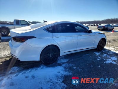 Trzecie zdjęcie samochodu z tyłu: 2017 GENESIS G80 VIN:KMHGN4JFXHU173325 - miniatura