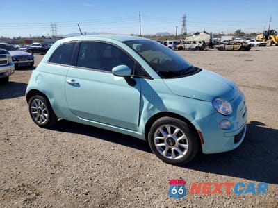 Czwarte zdjęcie samochodu z boku: 2017 FIAT 500 POP VIN:3C3CFFKR3HT697905 - miniatura