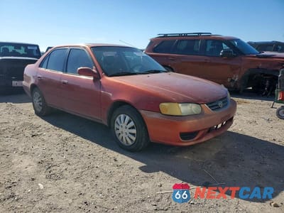 Czwarte zdjęcie samochodu z boku: 2001 TOYOTA COROLLA LE VIN:1NXBR12E31Z439857 - miniatura