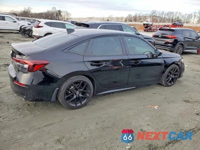 Trzecie zdjęcie samochodu z tyłu: 2025 HONDA CIVIC SPORT VIN:2HGFE2F53SH525399 - miniatura