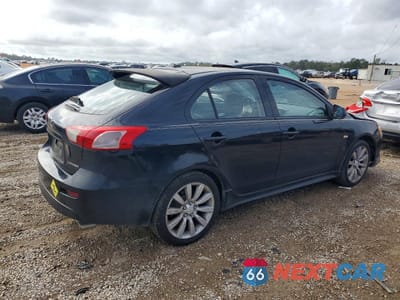 Trzecie zdjęcie samochodu z tyłu: 2010 MITSUBISHI LANCER GTS VIN:JA32X8HW7AU009167 - miniatura