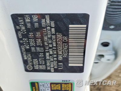 Zdjęcie 12 z 13 samochodu: 2025 HYUNDAI ELANTRA SEL SPORT VIN:KMHLM4DG6SU875087 - miniatura