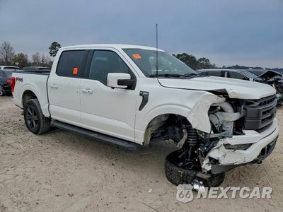 Czwarte zdjęcie samochodu z boku: 2022 FORD F150 SUPERCREW VIN:1FTFW1E80NFC15010 - miniatura