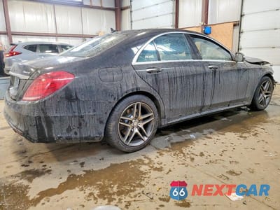 Trzecie zdjęcie samochodu z tyłu: 2014 MERCEDES-BENZ S 550 4MATIC VIN:WDDUF8FB2EA016618 - miniatura