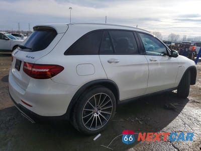 Trzecie zdjęcie samochodu z tyłu: 2018 MERCEDES-BENZ GLC 43 4MATIC AMG VIN:WDC0G6EB4JF383040 - miniatura
