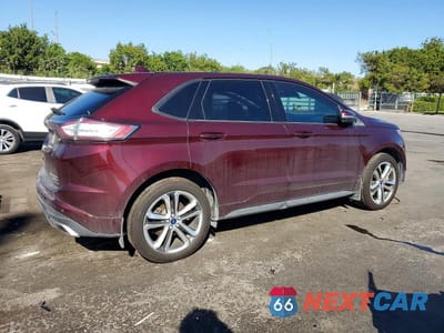 Trzecie zdjęcie samochodu z tyłu: 2017 FORD EDGE SPORT VIN:2FMPK4AP5HBC22180 - miniatura