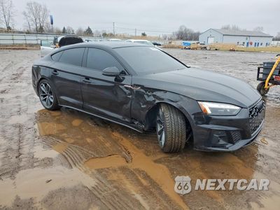 Czwarte zdjęcie samochodu z boku: 2024 AUDI A5 PREMIUM 45 VIN:WAUDACF57RA074667 - miniatura