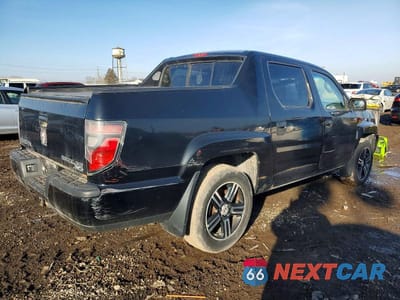 Trzecie zdjęcie samochodu z tyłu: 2012 HONDA RIDGELINE SPORT VIN:5FPYK1F72CB455579 - miniatura