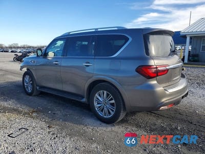 Drugie zdjęcie samochodu z przodu: 2018 INFINITI QX80 BASE VIN:JN8AZ2NE0J9190314 - miniatura
