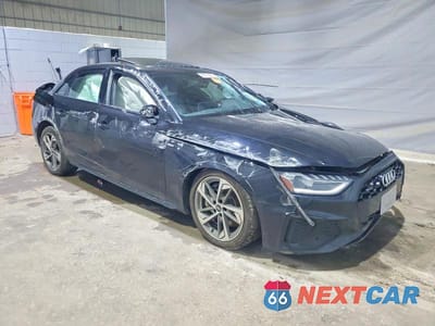 Czwarte zdjęcie samochodu z boku: 2021 AUDI A4 PREMIUM PLUS 45 VIN:WAUEAAF43MA020811 - miniatura