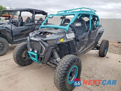 Drugie zdjęcie samochodu z przodu: 2021 POLARIS RZR UTILITY VEHICLE VIN:3NSP4L926MG179525 - miniatura