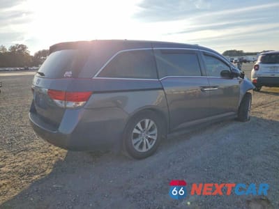 Trzecie zdjęcie samochodu z tyłu: 2015 HONDA ODYSSEY EXL VIN:5FNRL5H66FB067541 - miniatura