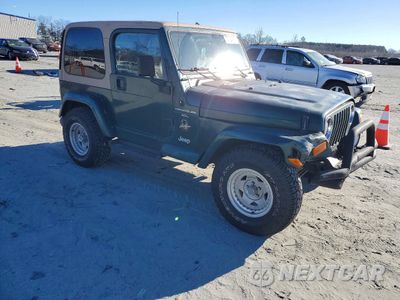 Czwarte zdjęcie samochodu z boku: 2000 JEEP WRANGLER / TJ SAHARA VIN:1J4FA59S6YP772122 - miniatura