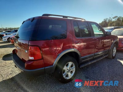 Trzecie zdjęcie samochodu z tyłu: 2003 FORD EXPLORER XLT VIN:1FMZU73K43UB60117 - miniatura