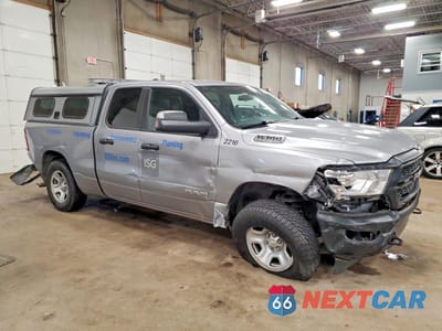 Czwarte zdjęcie samochodu z boku: 2022 RAM 1500 TRADESMAN VIN:1C6SRFCT4NN433765 - miniatura