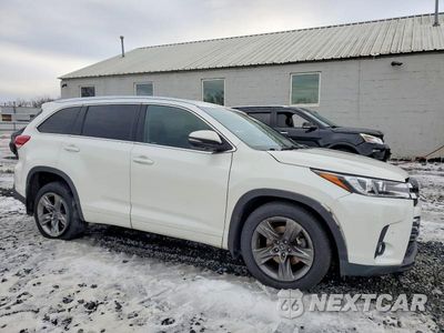 Czwarte zdjęcie samochodu z boku: 2018 TOYOTA HIGHLANDER LIMITED VIN:5TDDZRFH8JS810452 - miniatura