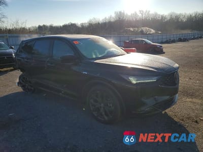 Czwarte zdjęcie samochodu z boku: 2024 ACURA MDX A-SPEC VIN:5J8YE1H08RL011954 - miniatura