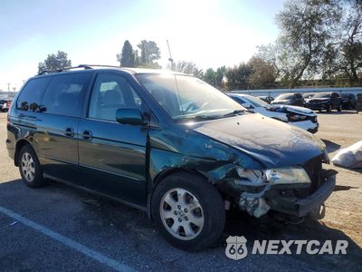 Czwarte zdjęcie samochodu z boku: 2002 HONDA ODYSSEY EX VIN:2HKRL18622H501362 - miniatura