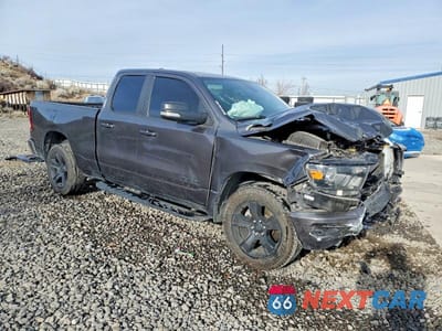 Czwarte zdjęcie samochodu z boku: 2022 RAM 1500 BIG HORN VIN:1C6RREBT7NN329393 - miniatura