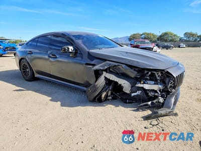 Czwarte zdjęcie samochodu z boku: 2022 MERCEDES-BENZ AMG GT 43 VIN:W1K7X5KB6NA045070 - miniatura